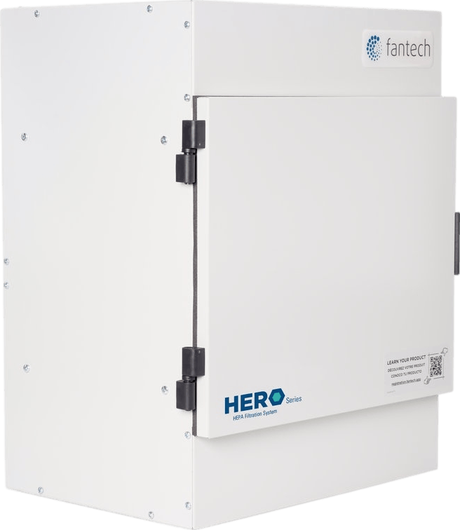 Fantech HERO HS300 Whole House HEPA Filtration System Commercial Air Purifier