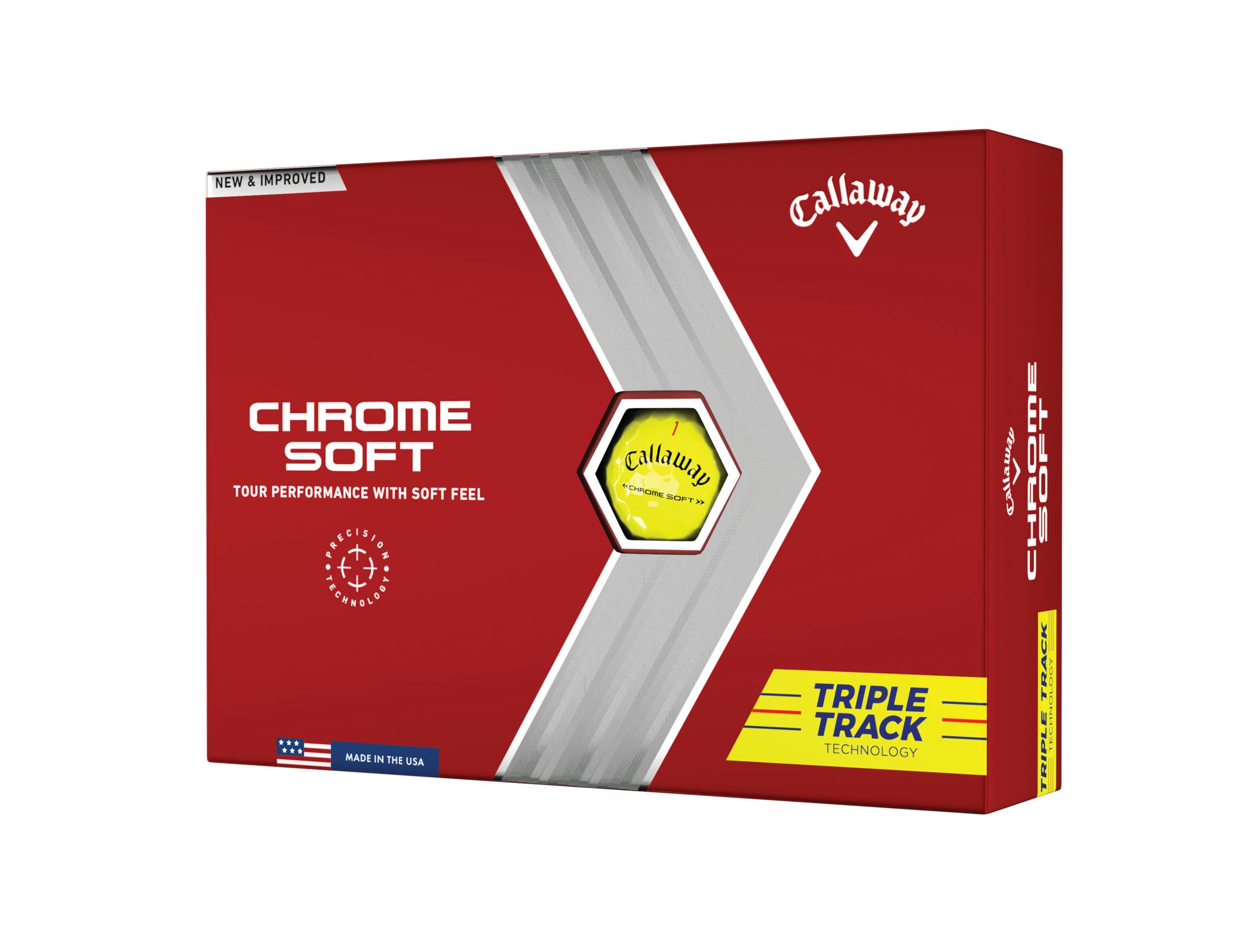 Callaway 2022 Chrome Soft Triple Track Golf Balls