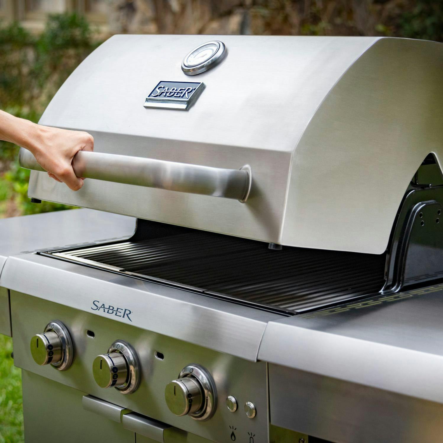 Saber Select 3-Burner Infrared Gas Grill · 24 in. · Propane