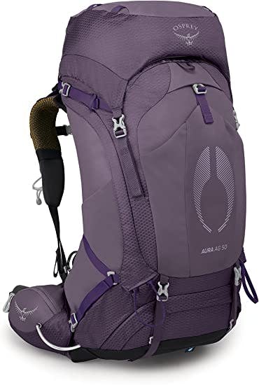 Osprey Aura AG 50 Backpack- Women's · Enchantment Purple