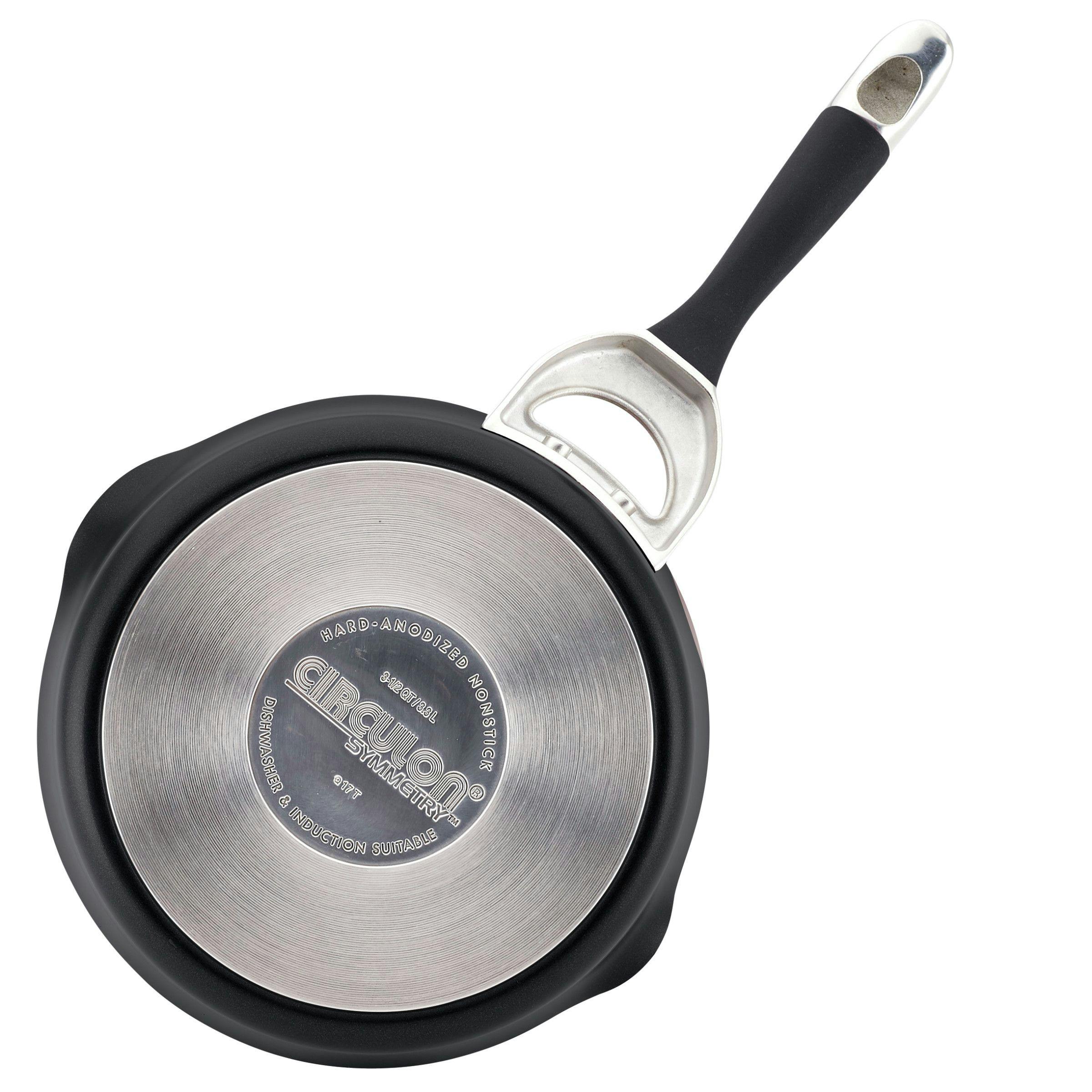 Circulon Symmetry Hard-Anodized Nonstick Skillets, Set of Two
