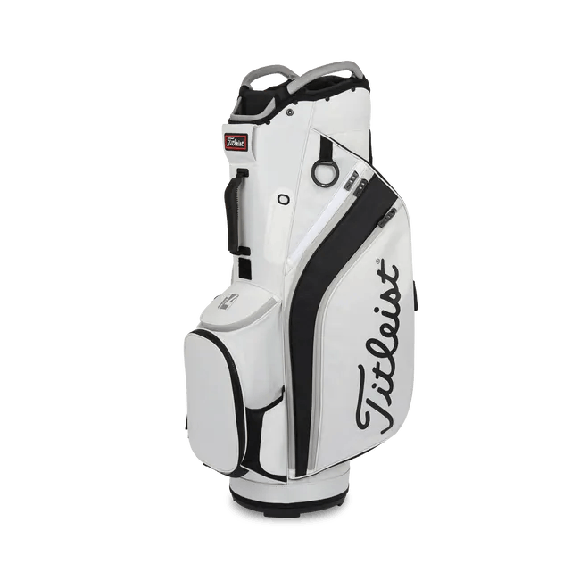 Titleist 2022 Cart 14 Golf Bag · White / Black / Gray