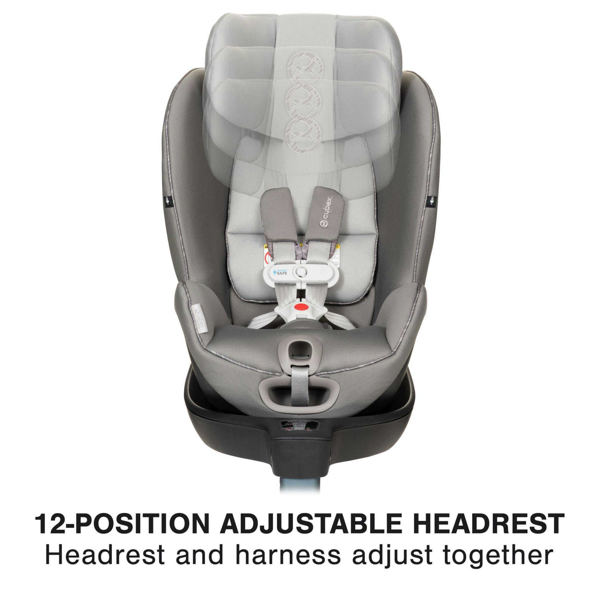 Cybex Sirona S SensorSafe™ 2 Rotating Car Seat · Manhattan Gray