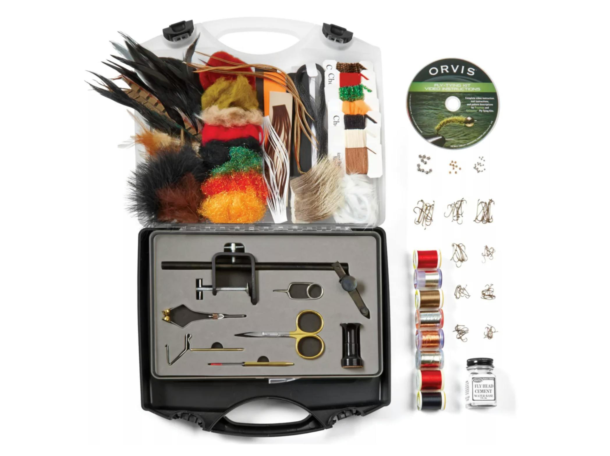 Product image of the Orvis Fly Tying Kit.