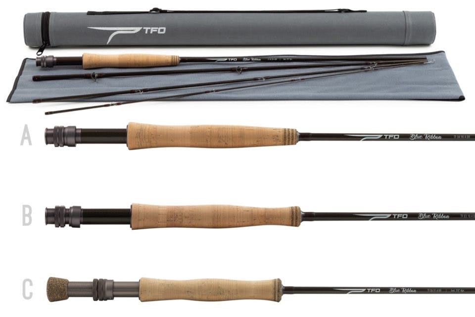 Temple Fork Outfitters Blue Ribbon Fly Rod · 10' · 3 wt