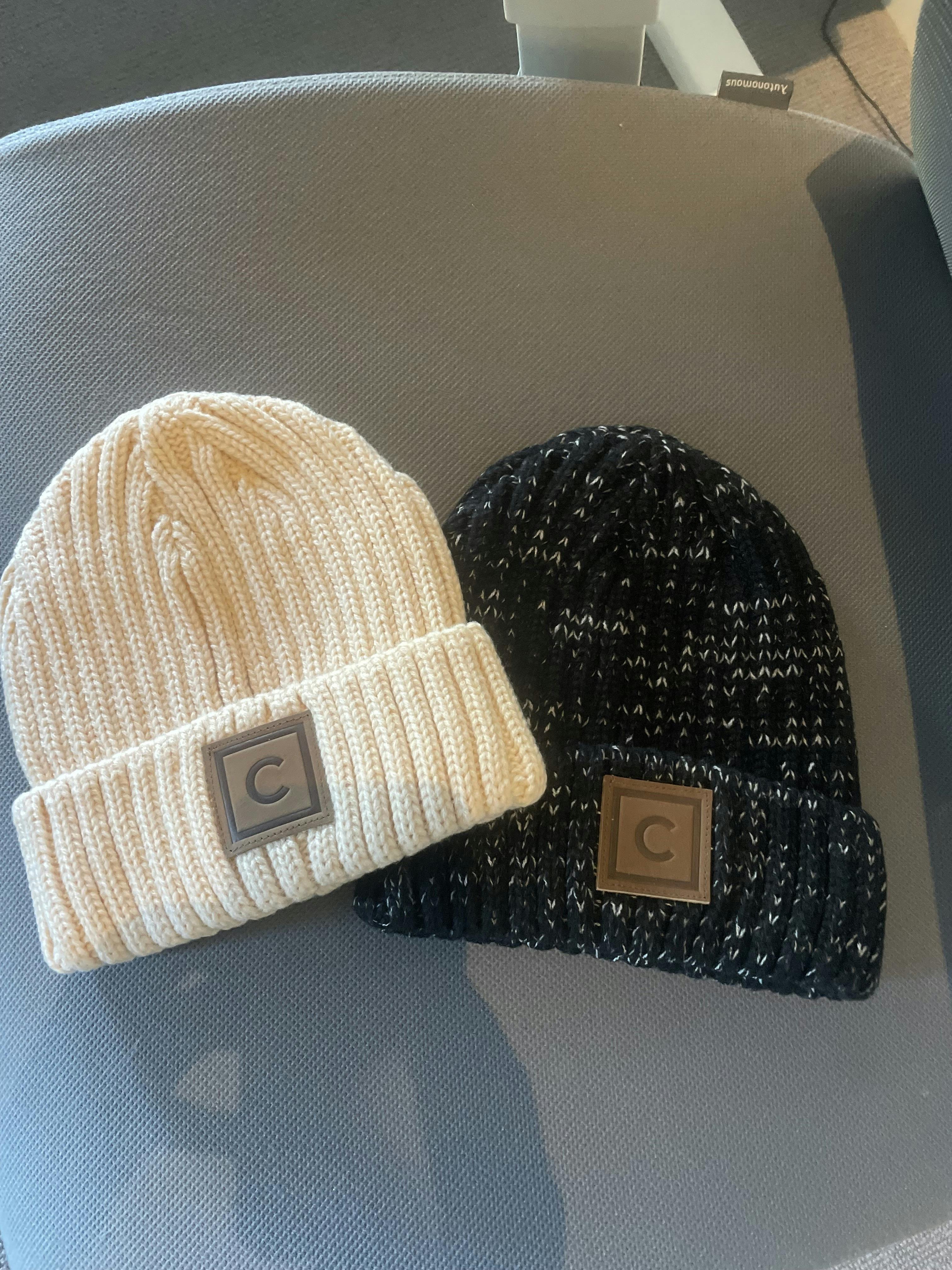 Curated Toddler Winter Hat · Cream