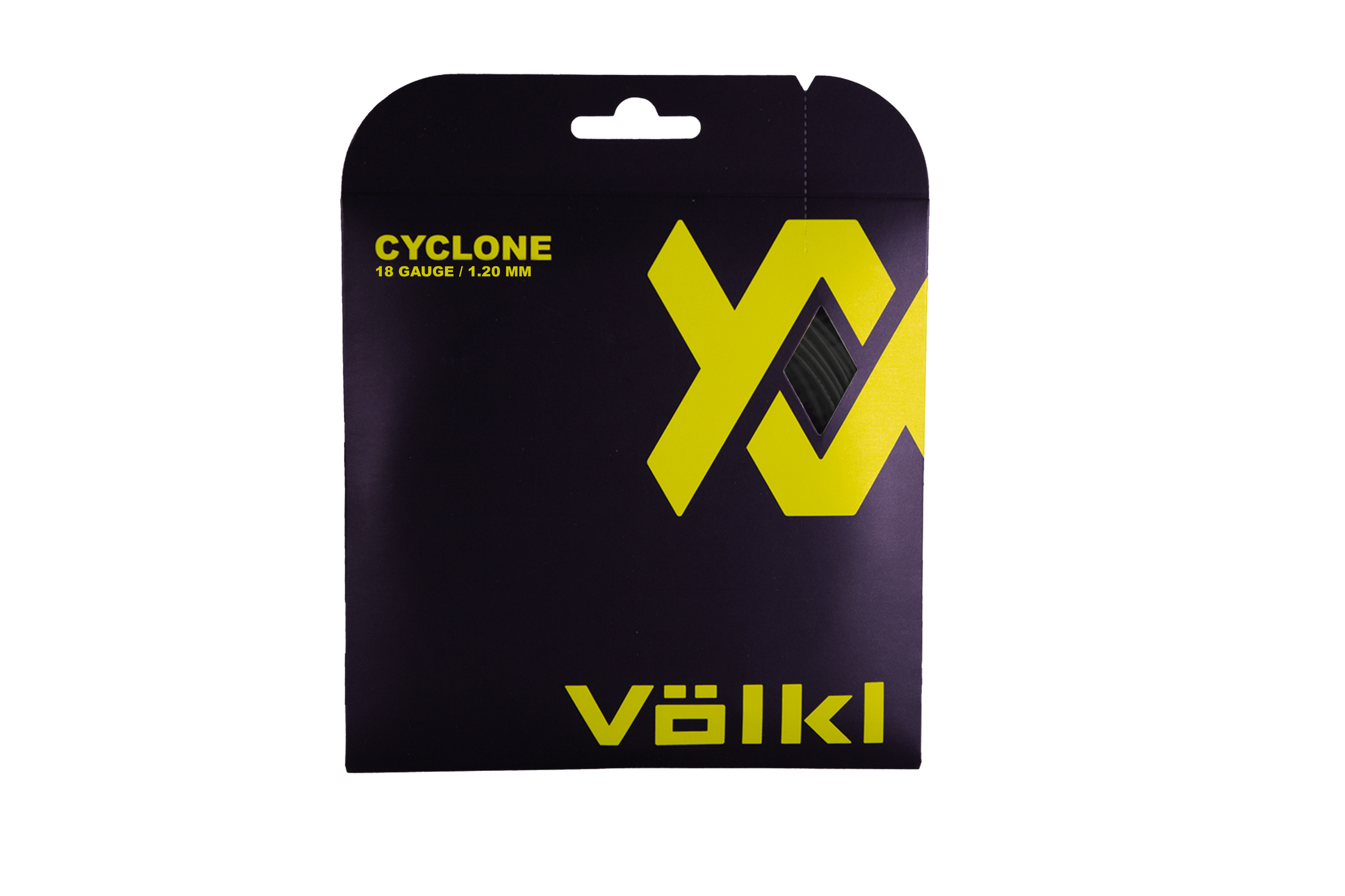 Volkl Cyclone String · 18g · Black