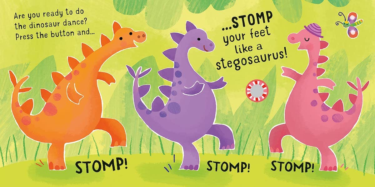 Usborne Dance With The Dinosaurs Sound Book