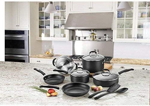 Cuisinart SmartNest 11-Piece Hard-Anodized Non-Stick Cookware Set