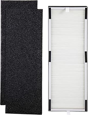 Hunter HEPA + EcoSilver Prefilter Pack for Tall Digital Tower Air Purifier Replacement Filters