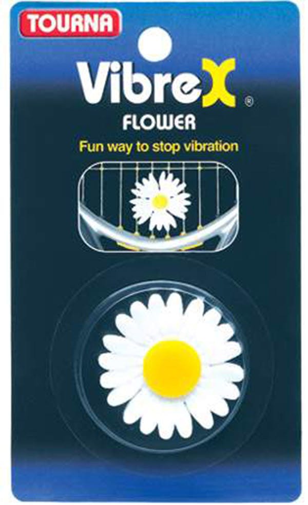 Tourna Vibrex Flower Dampener (1x) · White/Yellow