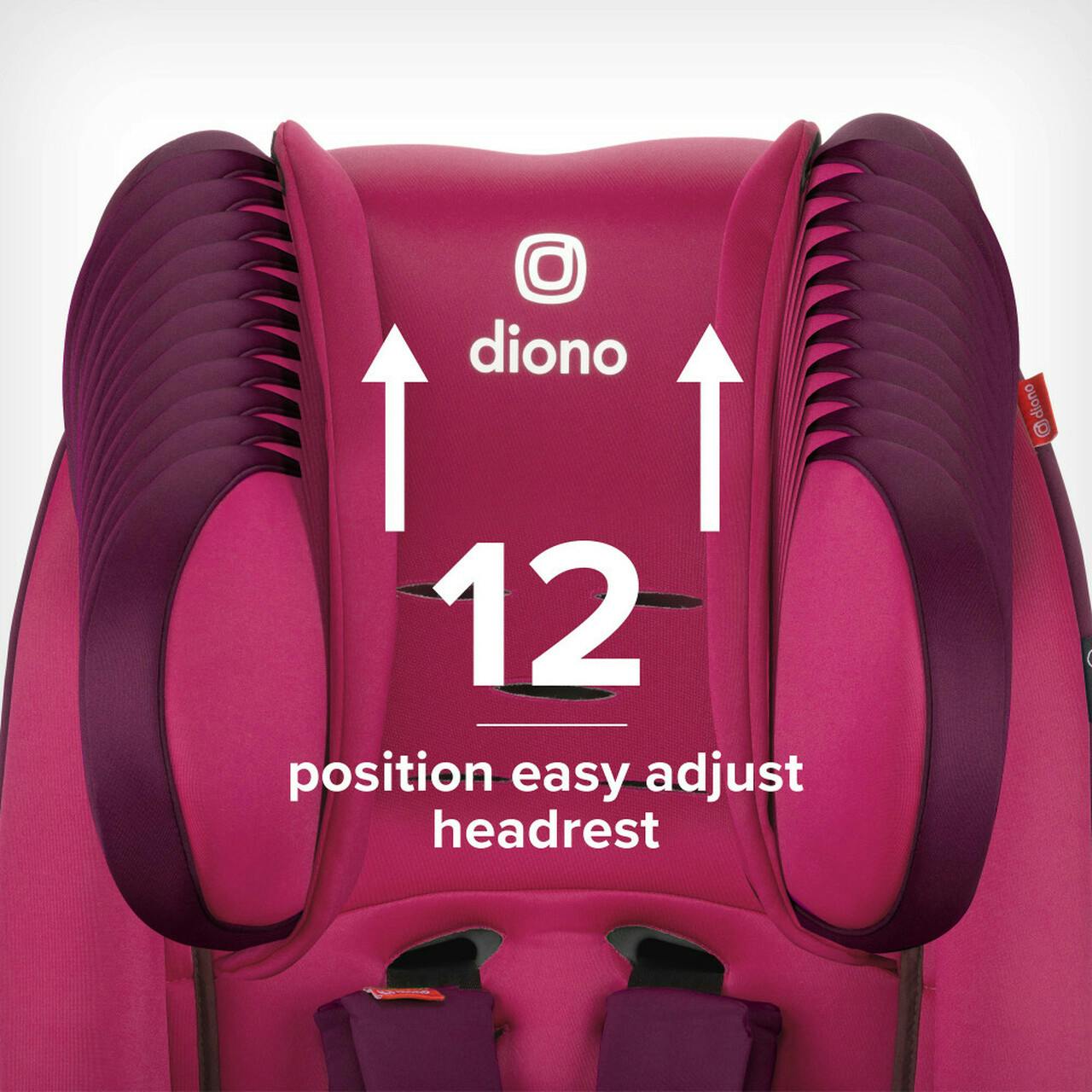 Diono Radian® 3RX All-in-One Convertible Car Seat · Pink Blossom