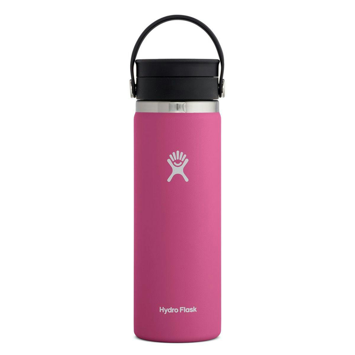 Hydro Flask 20 oz Wide Mouth Bottle with Flex Sip Lid · Carnation
