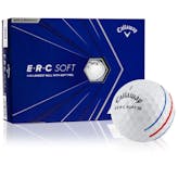 Callaway 2021 ERC Soft Triple Track Golf Balls · White · One Dozen