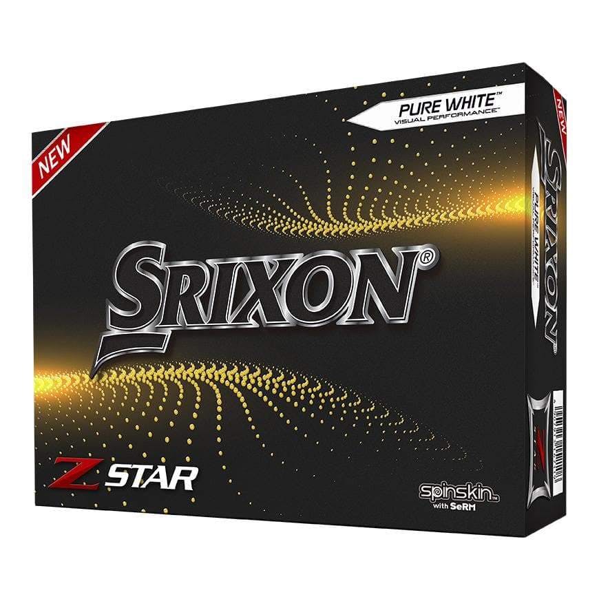 Srixon Z Star 7 Pure White Golf Balls (1 Dozen) 2021