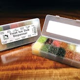 Hareline Trout Ice Dub - Multi Color Assortment w/ Dispenser