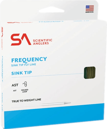 Scientific Anglers Frequency Sink Tip Type III Fly Line · WF · 5 wt · Fast Sinking · Optic Yellow - Green Tip