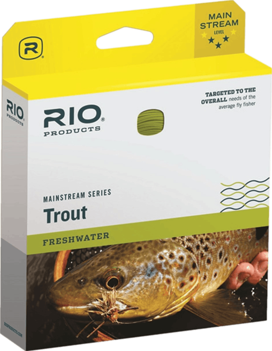 Rio Freshwater Mainstream Series Trout · Double · 4wt · Floating · Lemon Green