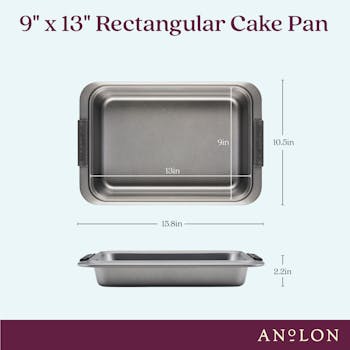Anolon Pro Bake Bakeware Aluminized Steel Round Cake Pan · 9-Inch