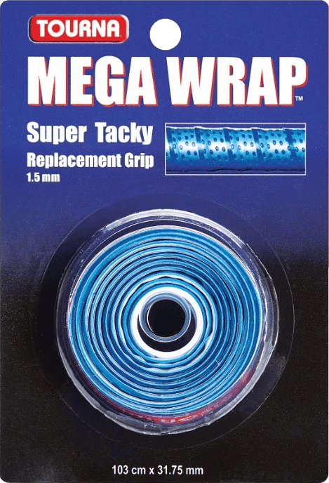 Tourna Mega Wrap Replacement Grip (1x) (Blue)