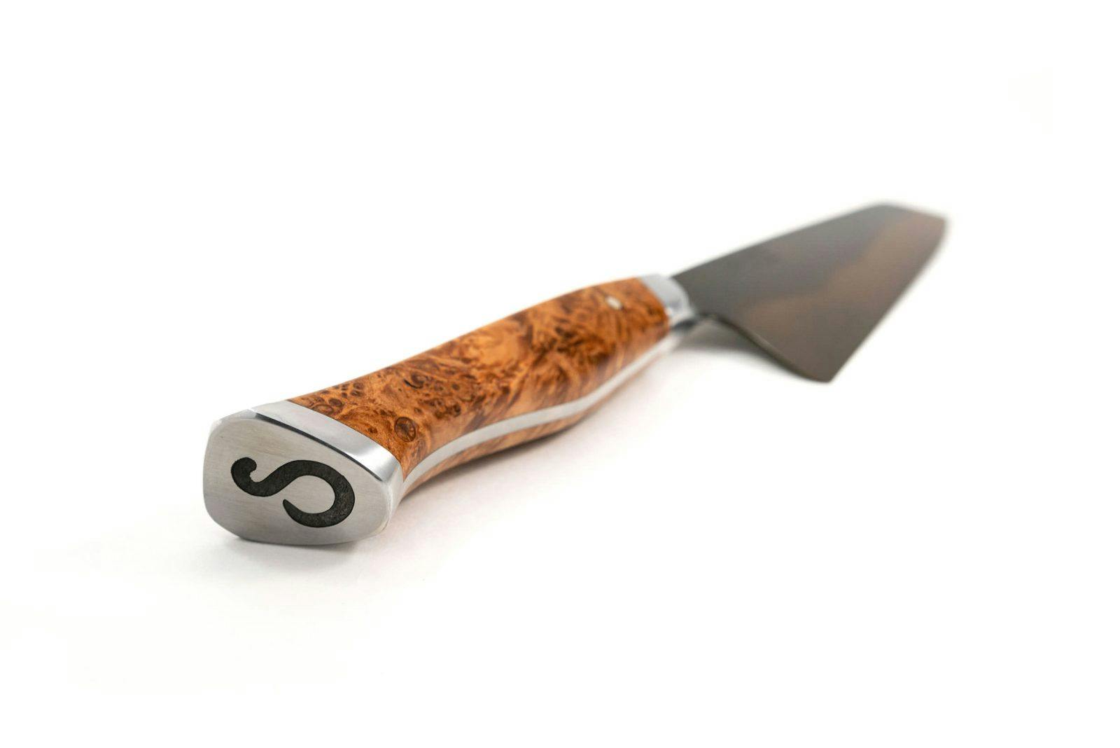 STEELPORT Carbon Steel Chef Knife, 8"