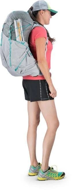 OSPREY Women's Lumina 60L Backpack S Cyan Silver 