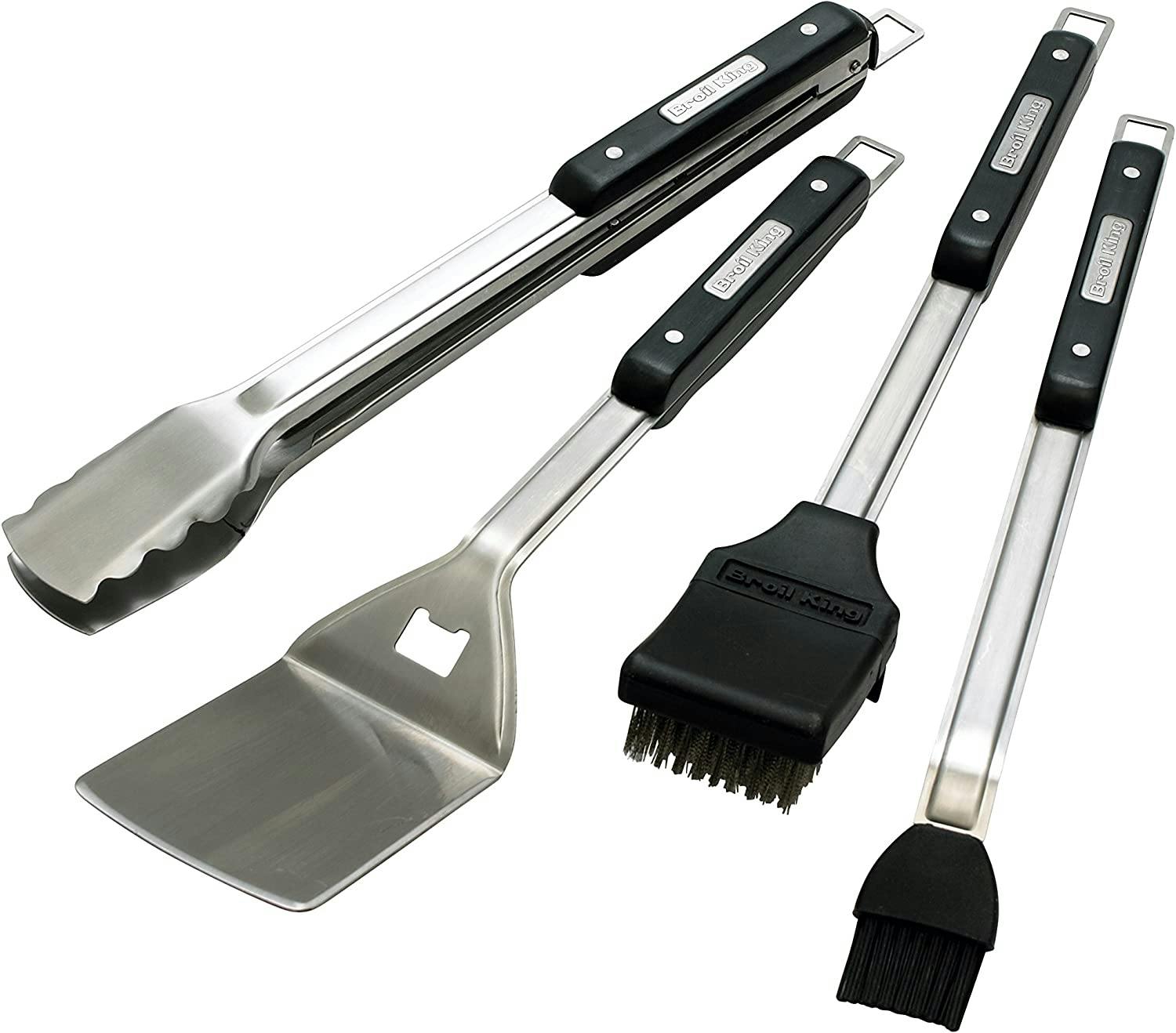 Broil King Imperial 4-Piece Stainless Steel BBQ Tool Set