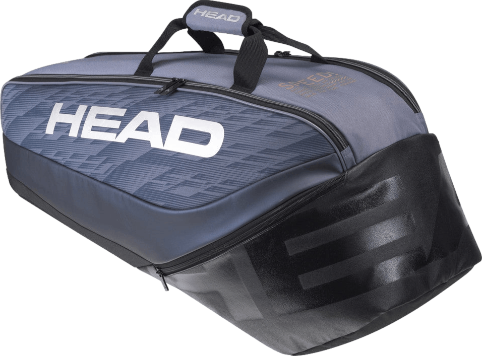 Head Djokovic 6R Combi Tennis Bag · Grey/Black
