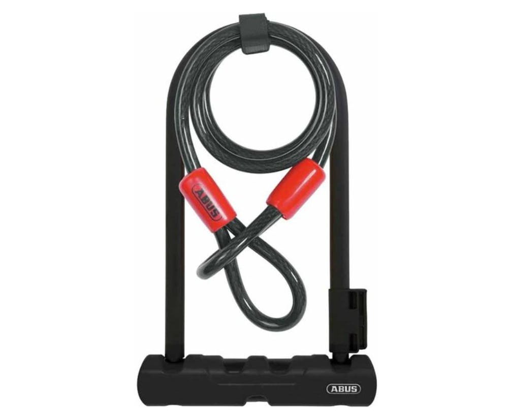 Product image of the Abus Ultra 410 U-Lock with Cable.