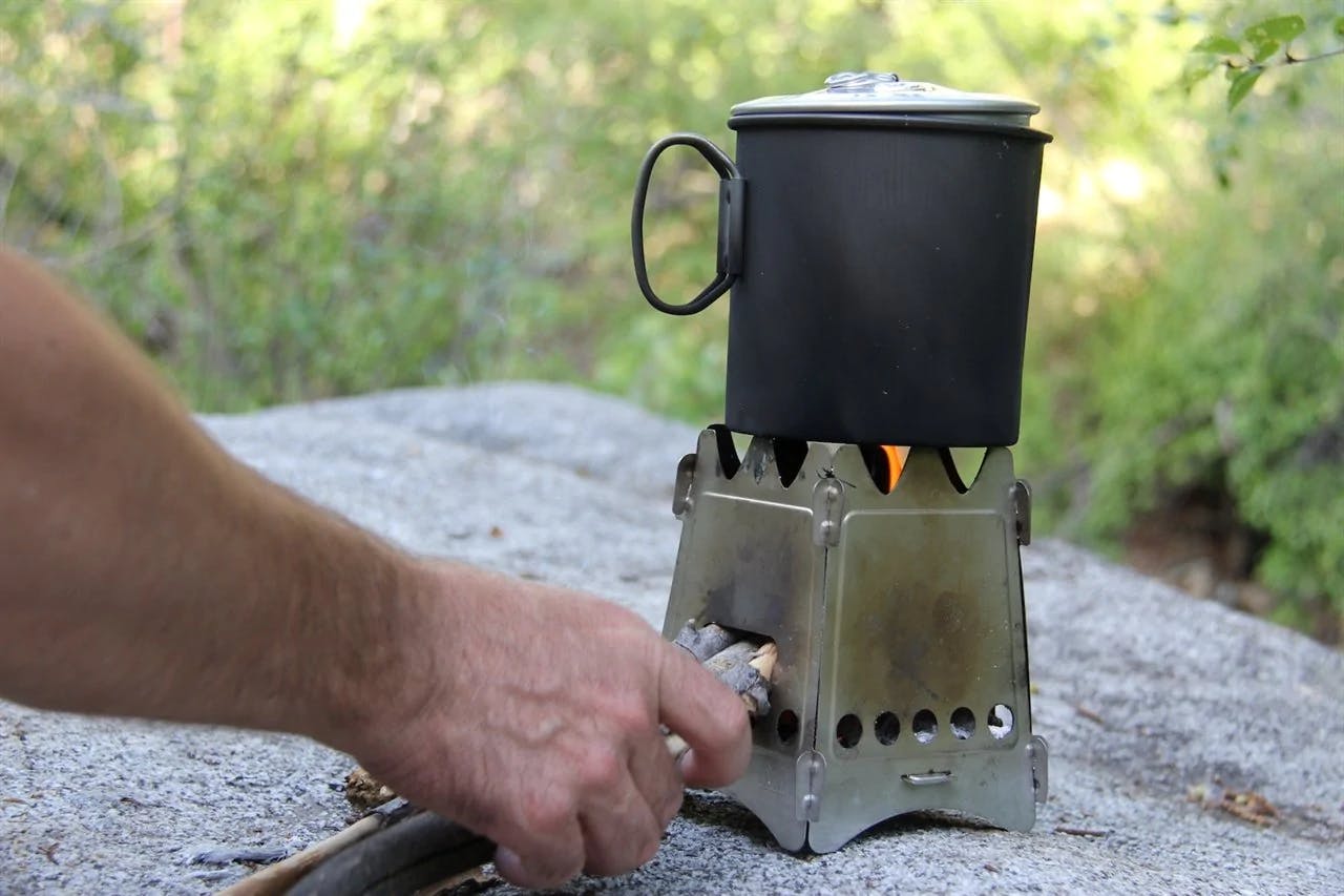 Emberlit Stainless Steel Backpacking Stove