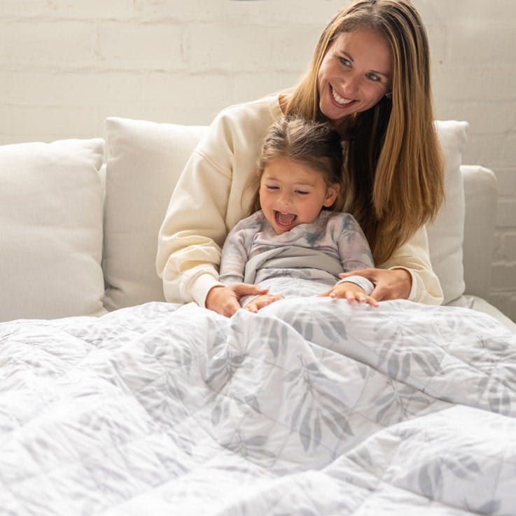 Aden + Anais Lounge Embrace Weighted Blanket Zenith