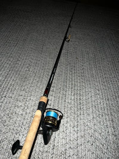 The Temple Fork Outfitters Professional Spinning Rod. 
