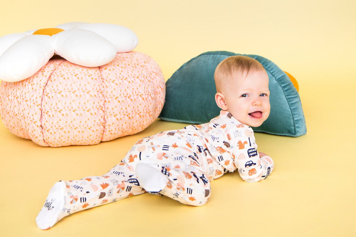 Magnetic Me Organic Cotton Footie Variety Society · 9/12 months