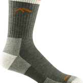Darn Tough Men's Oatmeal Hiker Micro Crew Cushion Socks