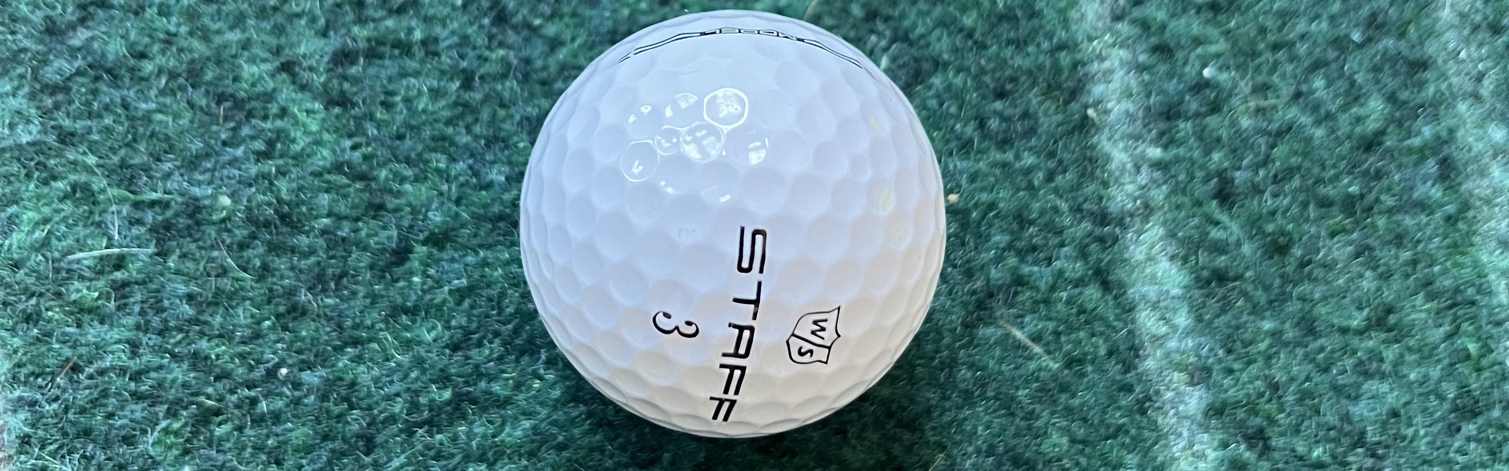 The Wilson 2022 Staff Model Golf Balls. 