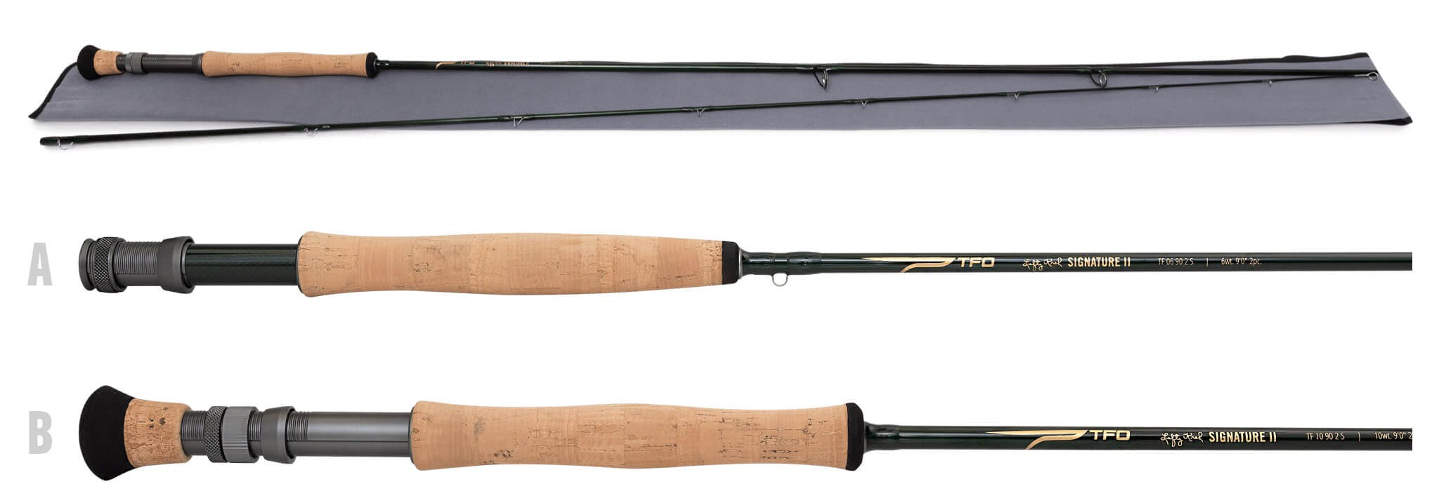 Temple Fork Outfitters Signature 2 Fly Rod · 8' · 4 wt