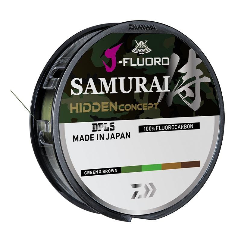 Daiwa J-Fluoro Samurai Hidden Concept Camo Fluorocarbon Line · 220 yards · 2 lbs