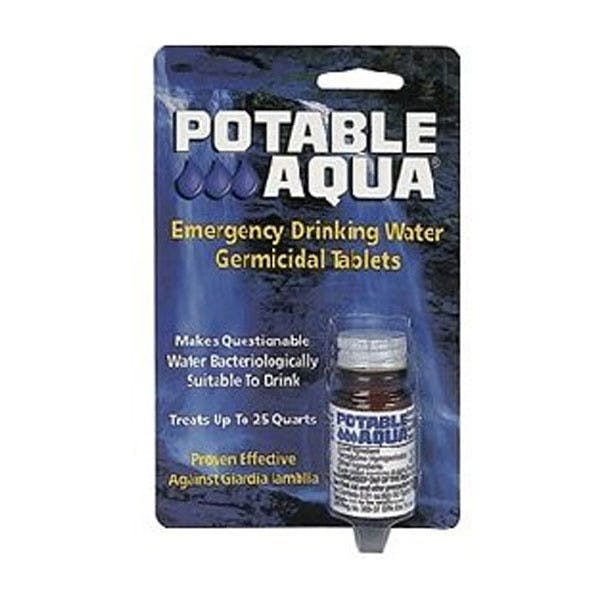 Potable Aqua  Water Purification Tablets 50 count