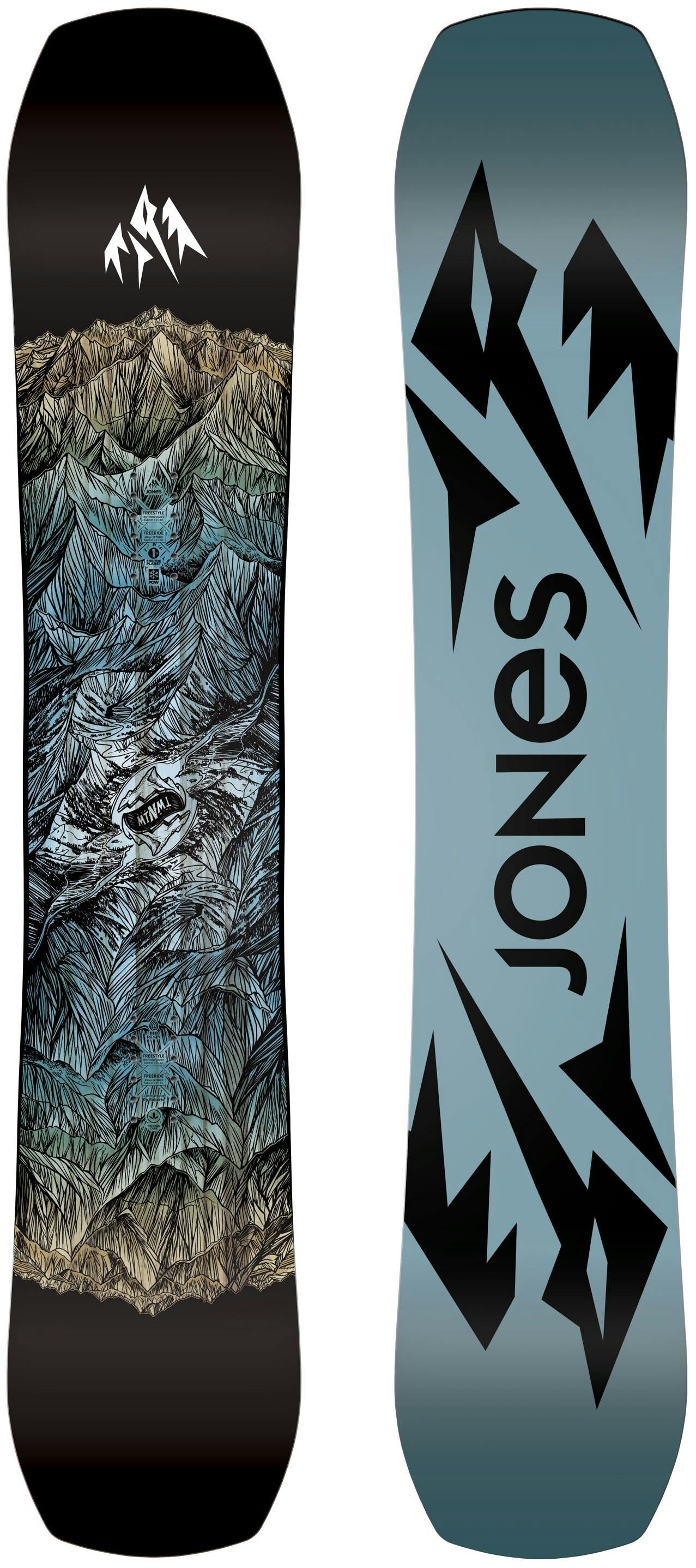 Jones Mountain Twin Snowboard · 2024 · 162W cm