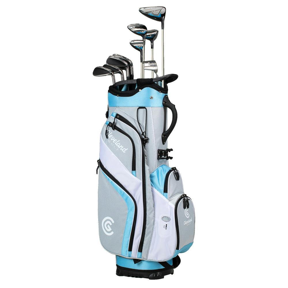 Cleveland Women's Launcher XL HALO Complete Set · Right Handed · Graphite · Ladies · Standard · Gray/Blue