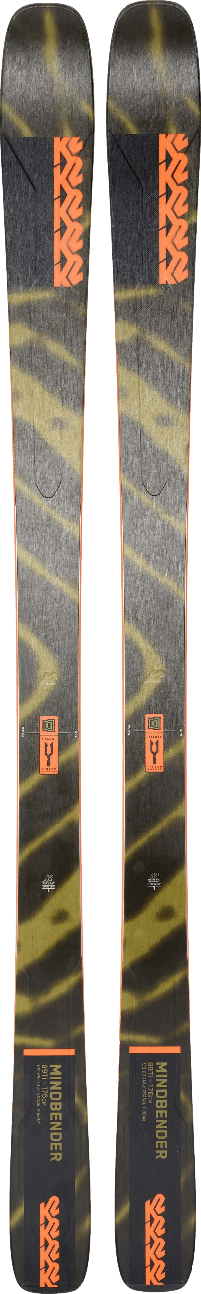 K2 Mindbender 89Ti Skis · 2023 · 176 cm