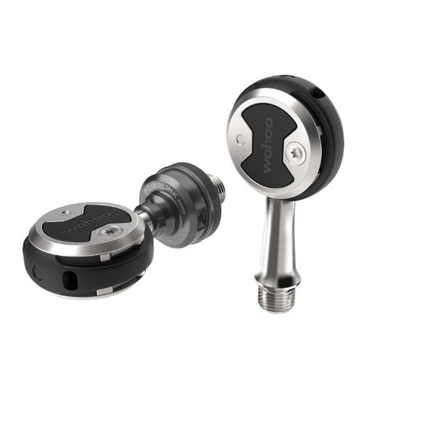 Wahoo Powrlink Zero Single-Sided Power Pedals · Black/Silver ·  9cm