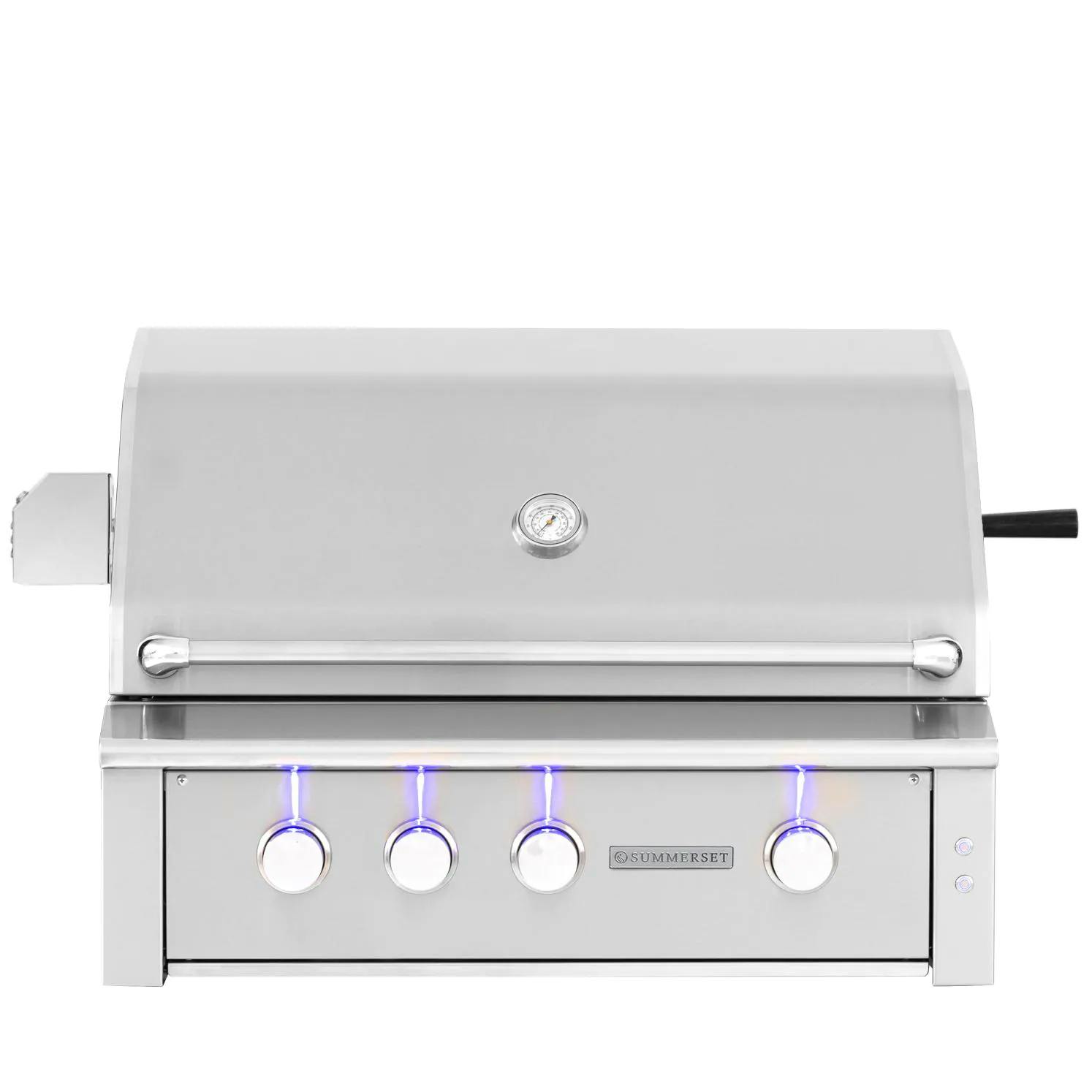 Summerset Alturi 36-Inch 3-Burner Built-In Natural Gas Grill With Stainless Steel Burners & Rotisserie