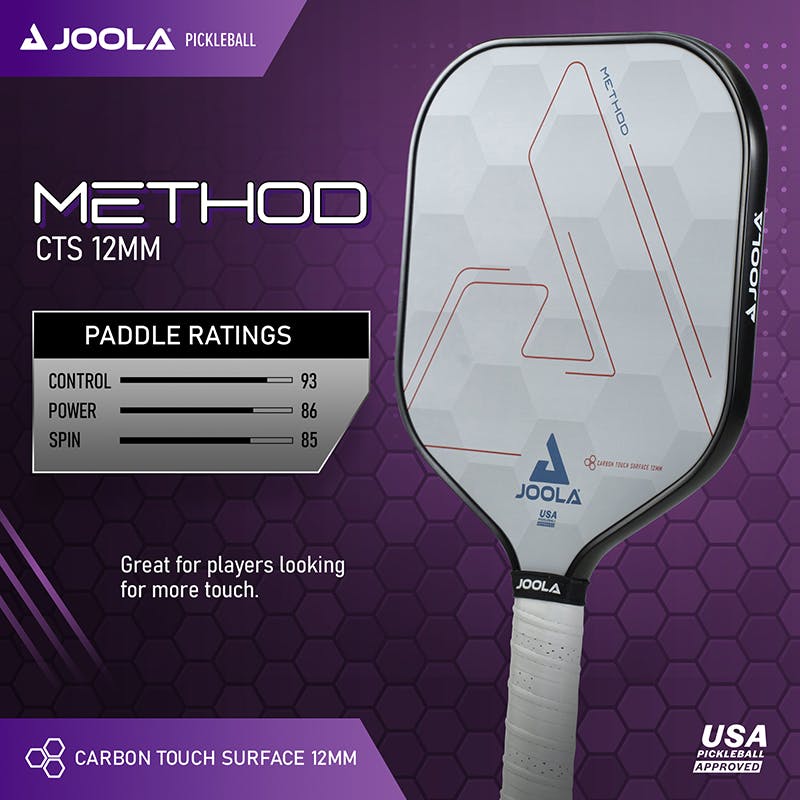 Joola Method CTS 12mm Pickleball Paddle