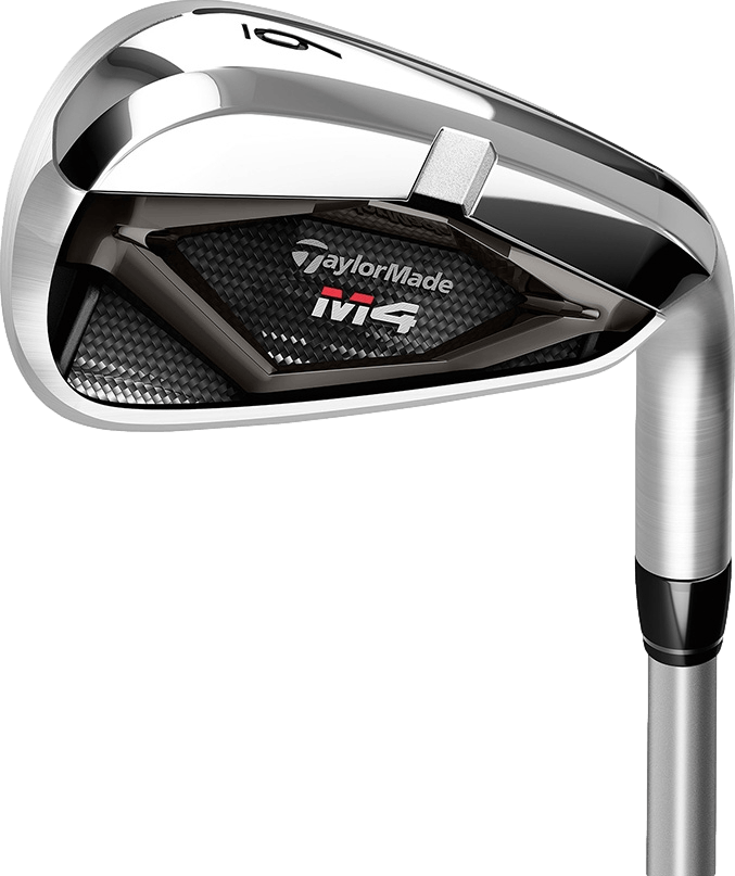 TaylorMade M4 Irons · Right handed · Graphite · Senior · 5-PW,AW