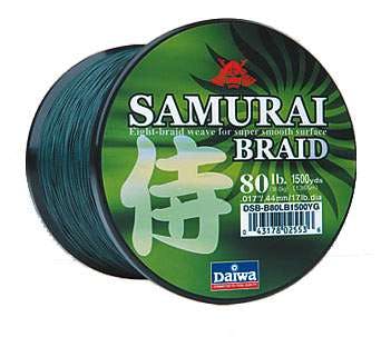 Daiwa 300yds Green Samurai Braid Line
