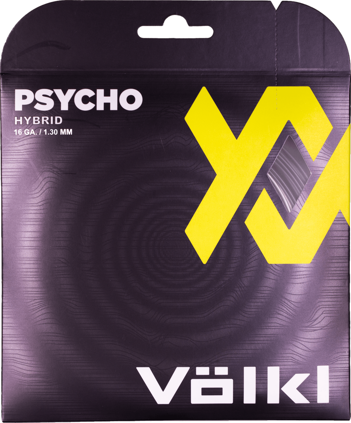 Volkl Psycho Hybrid String · 16g · Black/Silver
