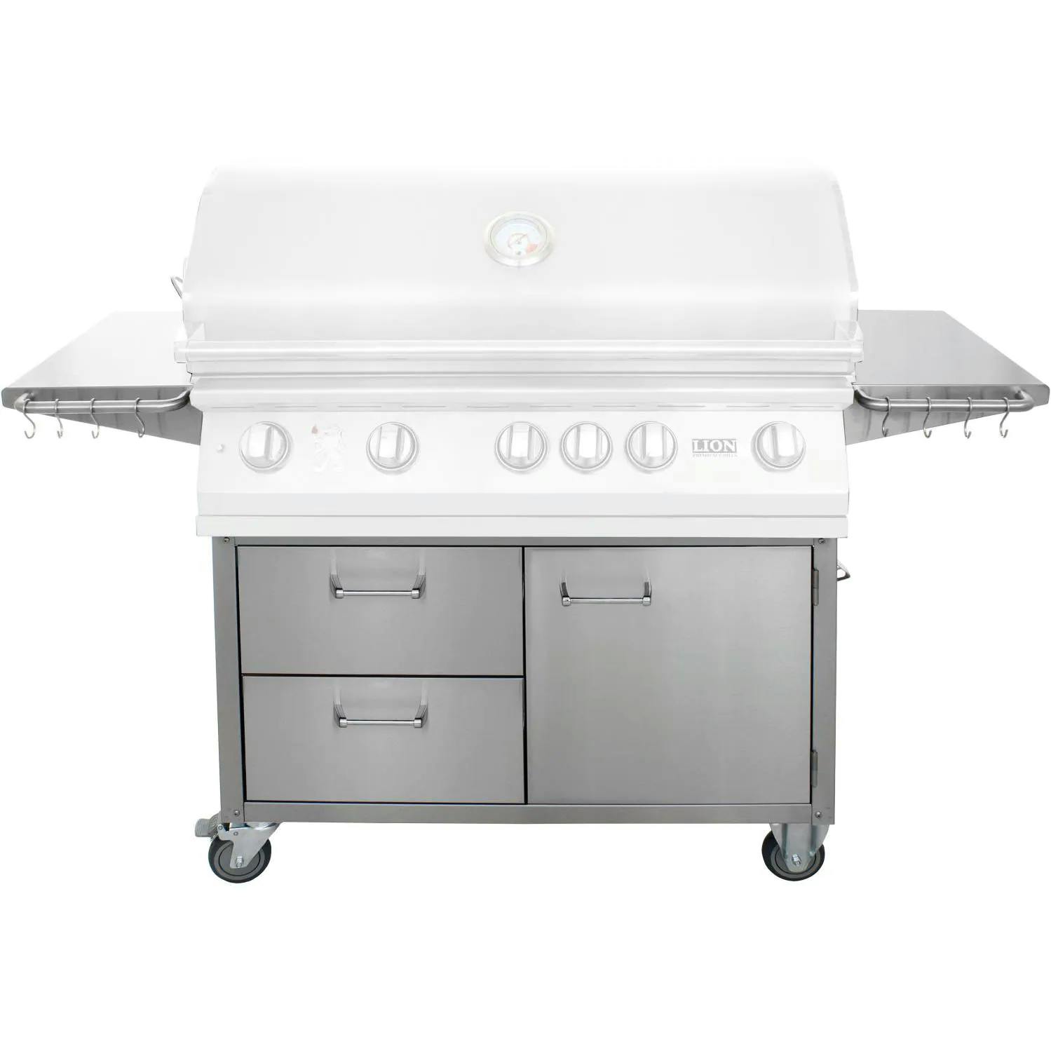 Lion Stainless Steel Cart for Gas Grill · 41 in.