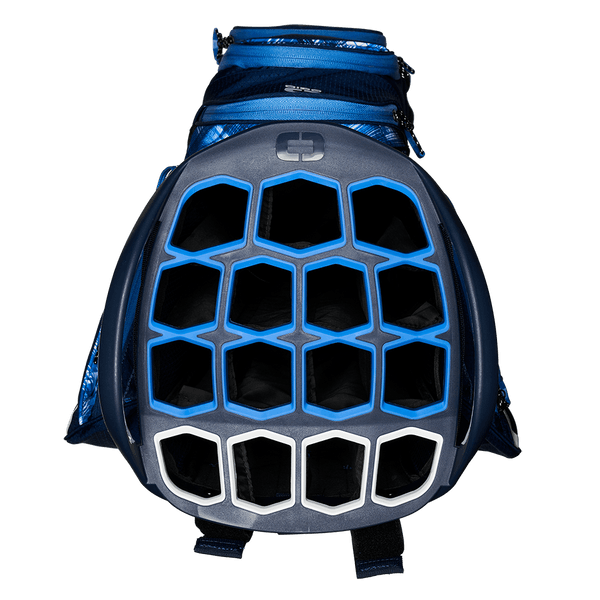 OGIO 2023 Woode Cart Bag Blue Hash