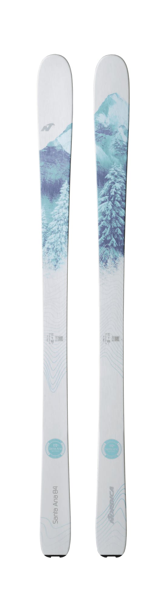 Nordica Santa ANA 84 Skis · Women's · 2023 · 165 cm